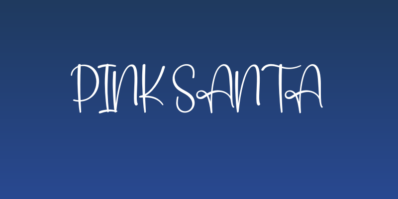 Pink Santa Social Header