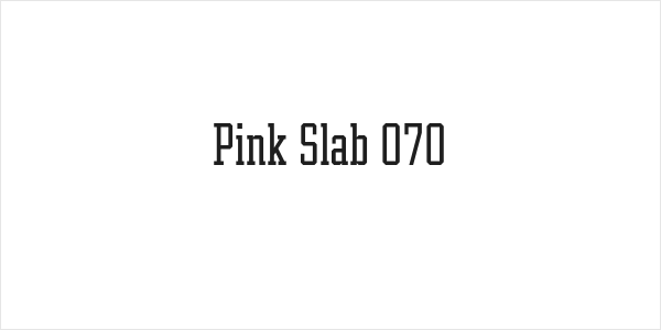 Pink Slab 070 Logo