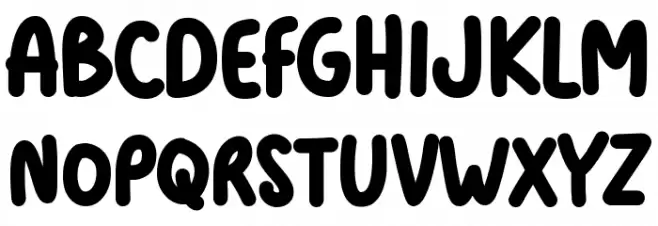 Pink Story フォント 大文字