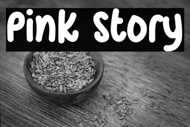 Pink Story フォント examples