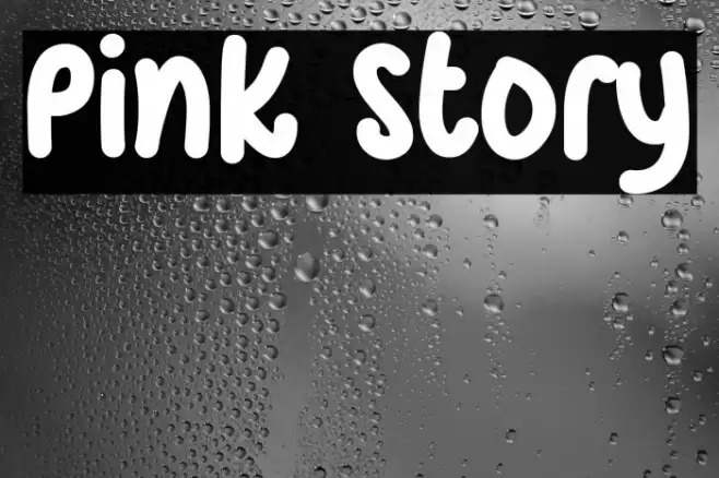 Pink Story フォント examples