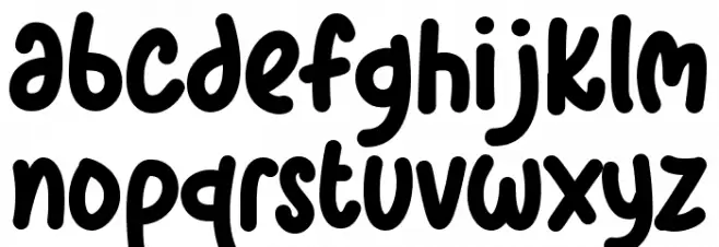 Pink Story フォント 小文字