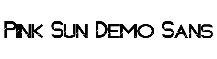 Pink Sun Demo Sans  नि: शुल्क फ़ॉन्ट्स डाउनलोड