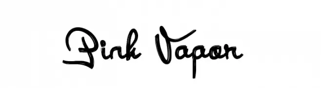 Pink Vapor  font caratteri gratis