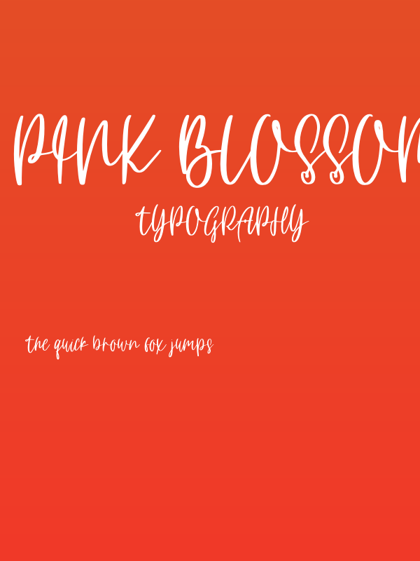 Pink blossom Poster