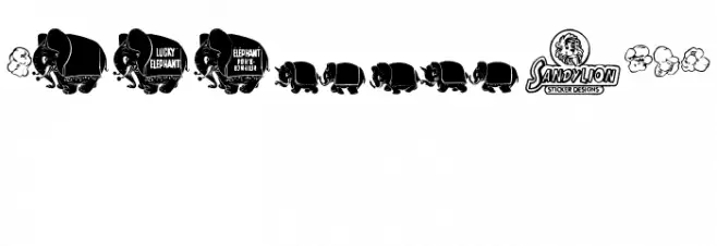 PinkCandyPopcornBats Font OTHER CHARS