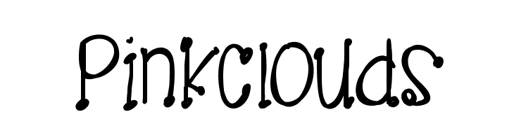 PinkClouds  Fuentes Gratis Descargar