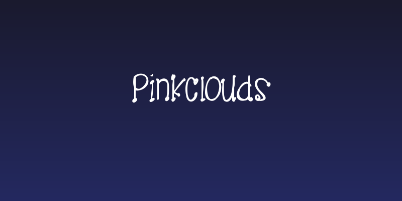 PinkClouds Social Header