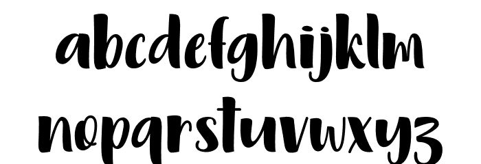 PinkDiaryPersonalUse Font LOWERCASE