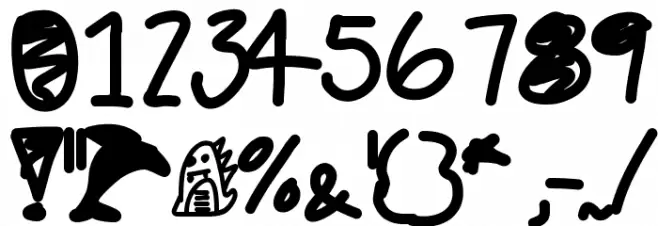 PinkDolphin Font OTHER CHARS