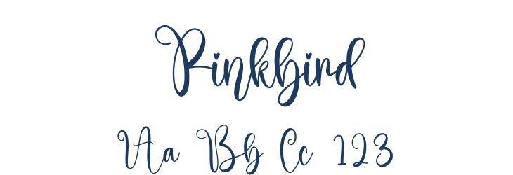 Pinkbird Font Preview