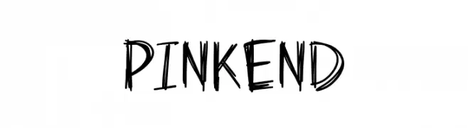 Pinkend  Frei Schriftart Herunterladen