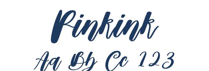 Pinkink Font Preview