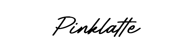 Pinklatte  Frei Schriftart Herunterladen