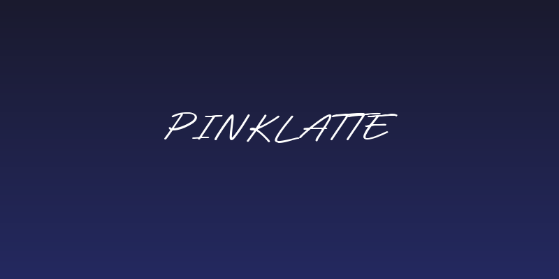 Pinklatte Social Header