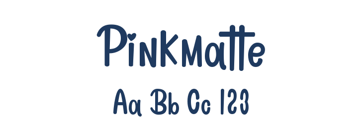 Pinkmatte Font Preview