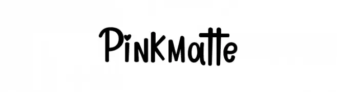 Pinkmatte خط