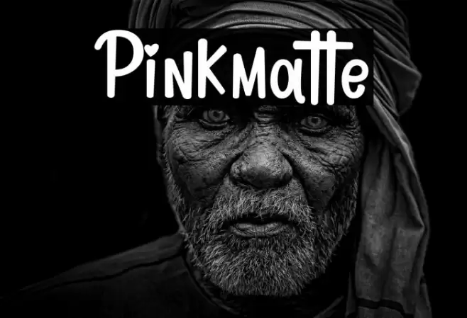 Pinkmatte خط examples