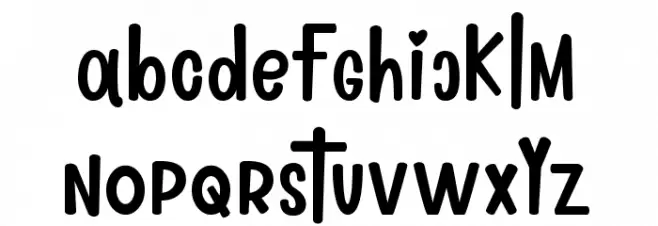 Pinkmatte خط أحرف صغيرة