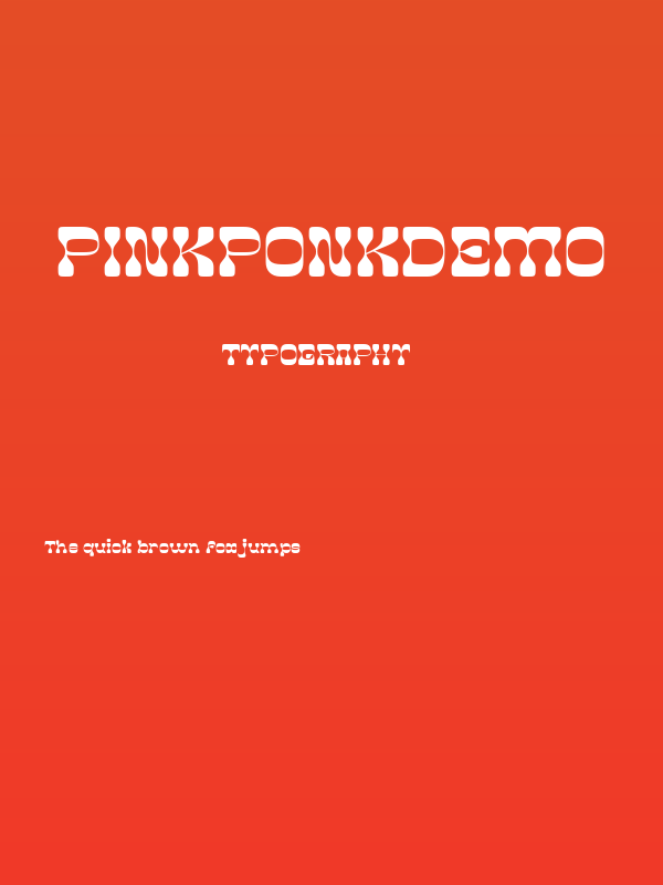 PinkponkDemo Poster