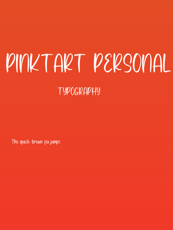 Pinktart Personal Use Poster