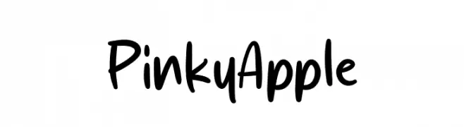 Pinky Apple  Frei Schriftart Herunterladen