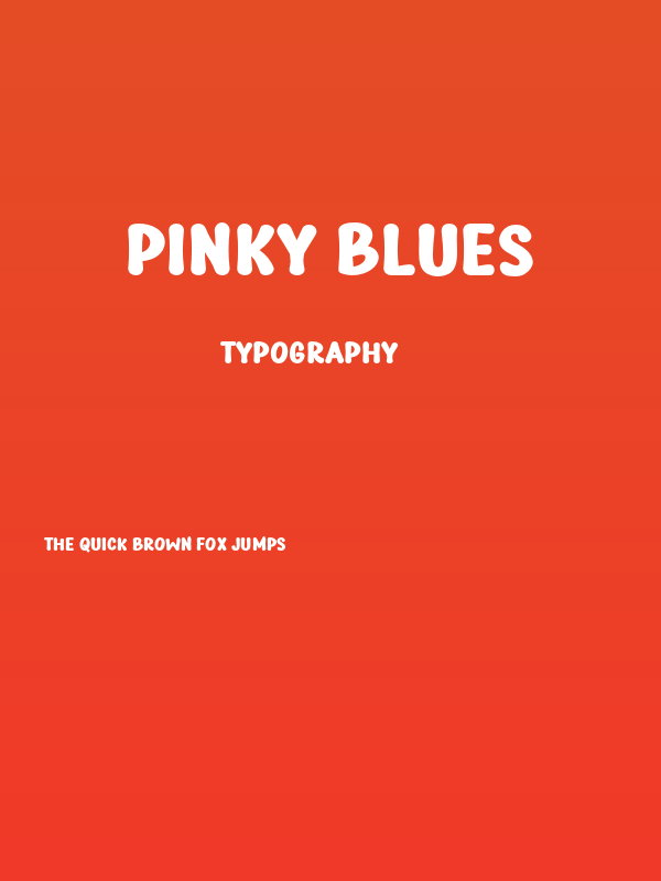 Pinky Blues Poster