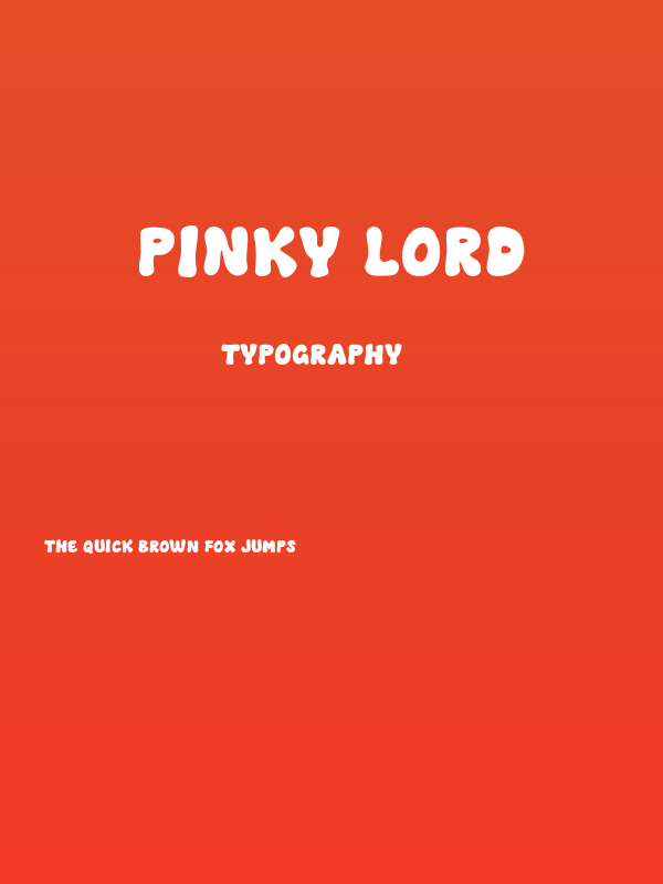 Pinky Lord Poster