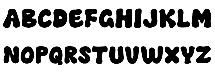 Pinky Lord Font LOWERCASE