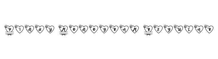 Pinky Monogram Regular  baixar fontes gratis