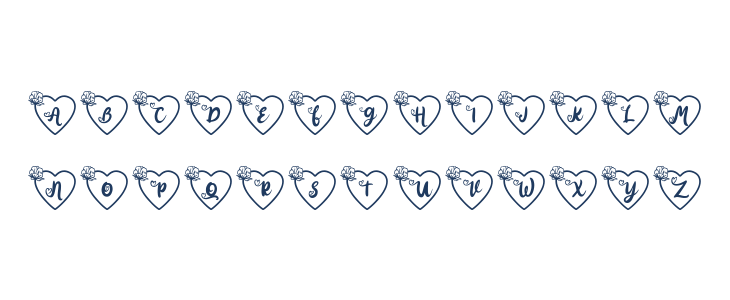 Pinky Monogram Regular Lowercase