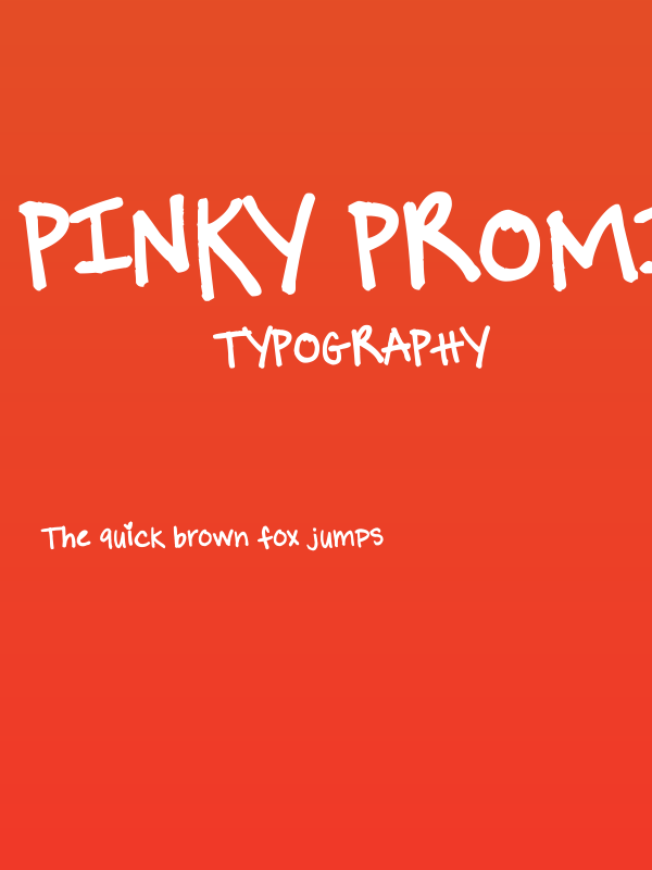 Pinky Promise Poster