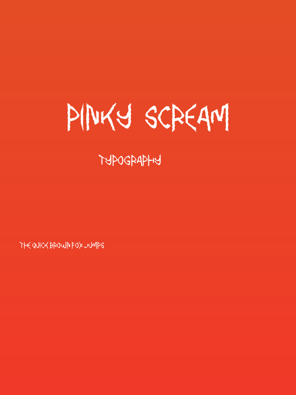 Pinky  Scream Poster