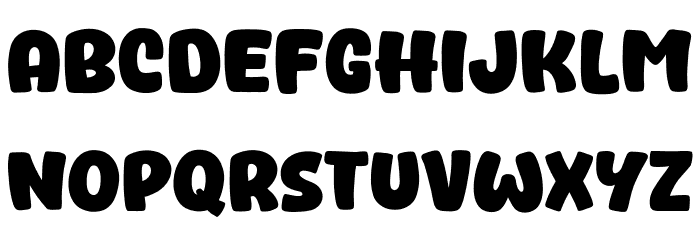 Pinky Show Font LOWERCASE