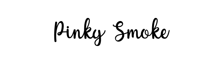 Pinky Smoke  Free Fonts Download