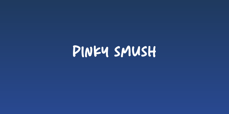 Pinky Smush Social Header