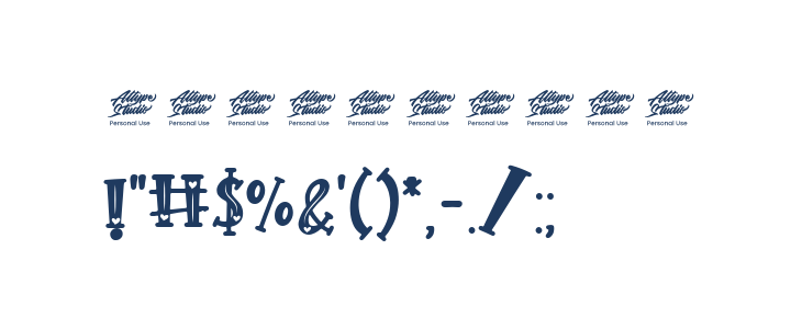 Pinky Style Display - Personal Use Other Characters