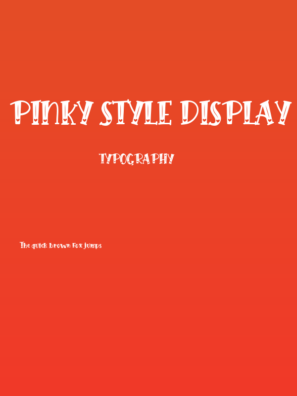 Pinky Style Display - Personal Use Poster