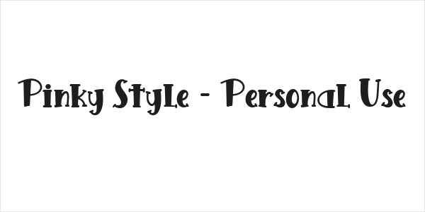 Pinky Style - Personal Use Logo