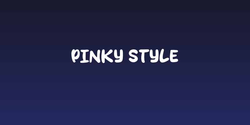 Pinky Style Social Header
