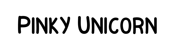 Pinky Unicorn  Descarca Fonturi Gratis
