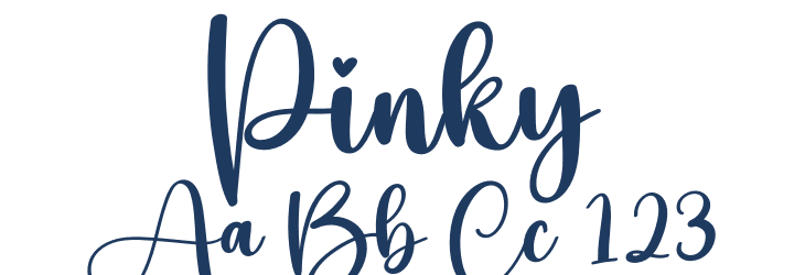 Pinky Font Preview