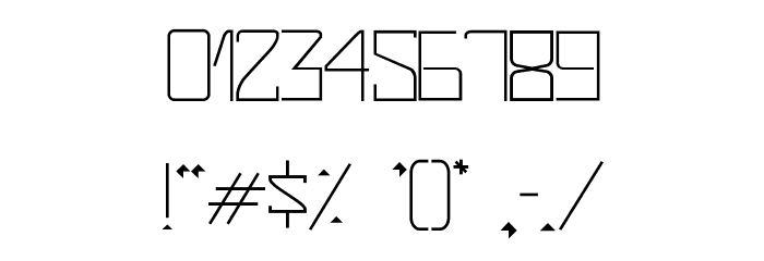 Pinnacle-Regular Font OTHER CHARS