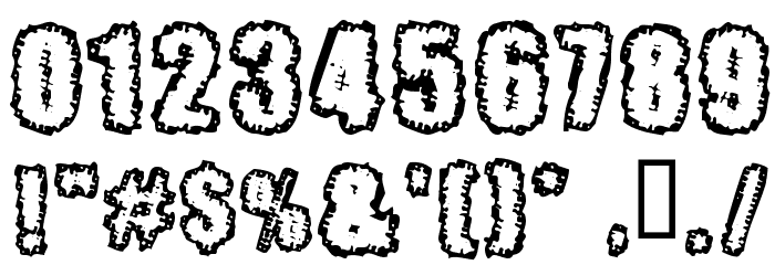 Pinniepoker Font OTHER CHARS