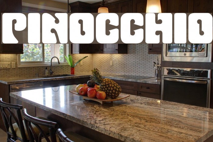 Pinocchio Font examples