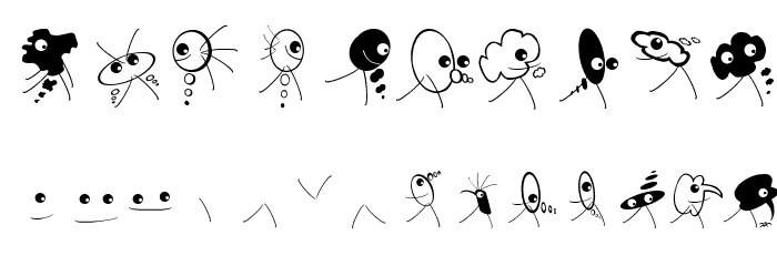 Pinocchionish Font OTHER CHARS