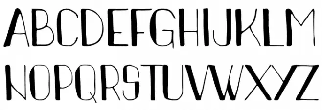 Pinon Schriftart Groß