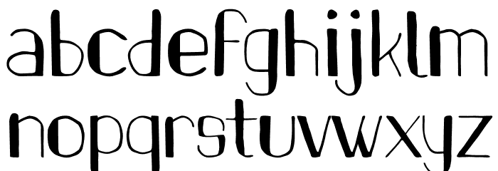Pinon Font LOWERCASE