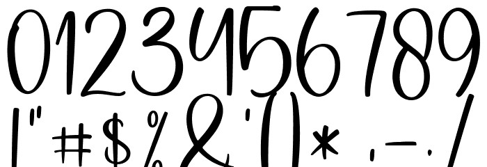 Pinot Font OTHER CHARS