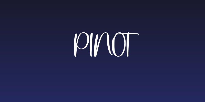 Pinot Social Header